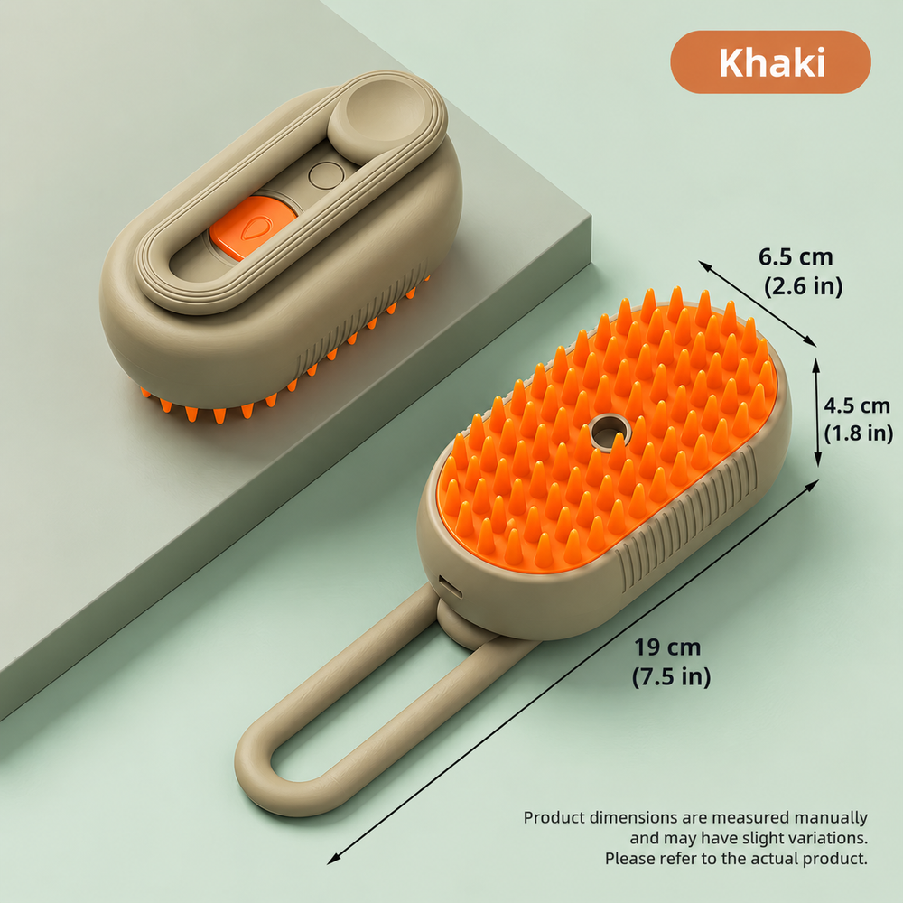 3-in-1 Pet Steam Brush