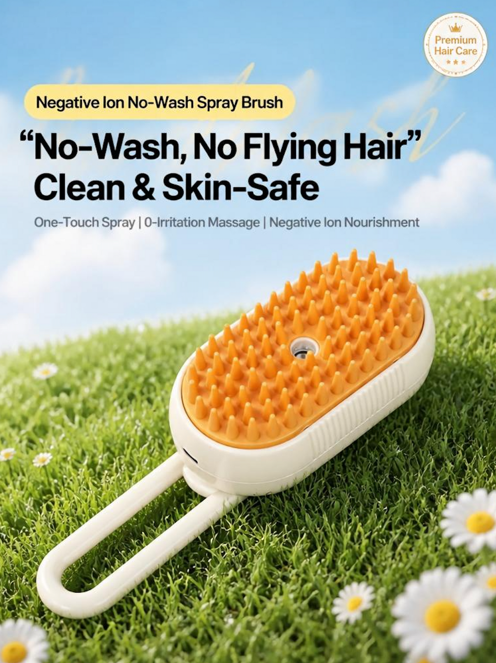3-in-1 Pet Steam Brush